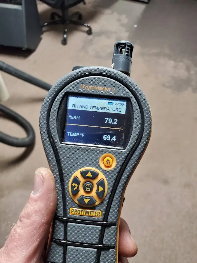 Moisture meter humidity assessment for Mold Remediation & Removal in Upper Arlington